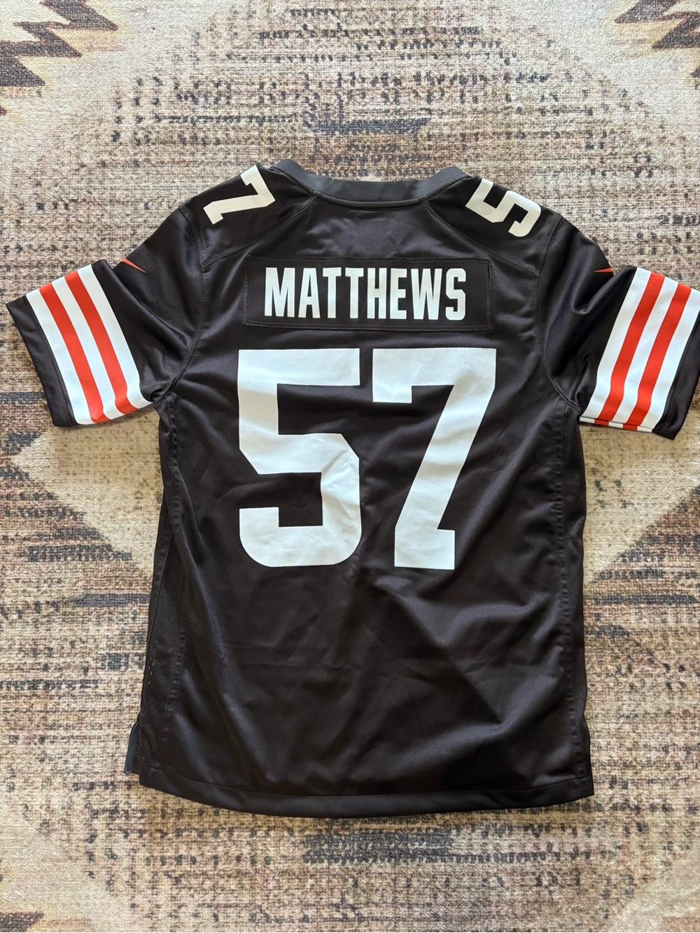 NFL Nike Onfield Cleveland Browns Clay Matthew’s Jersey Size Medium